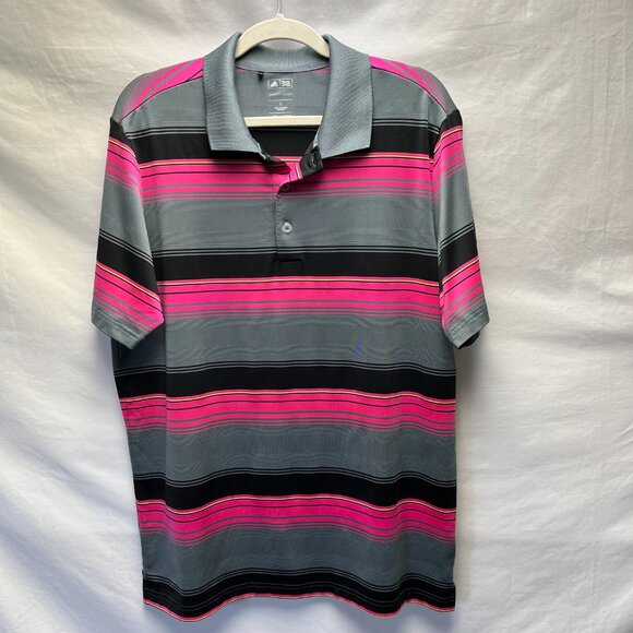 Adidas Golf Men's Puremotion Merch Stripe Polo Size Large - Picture 2 of 10